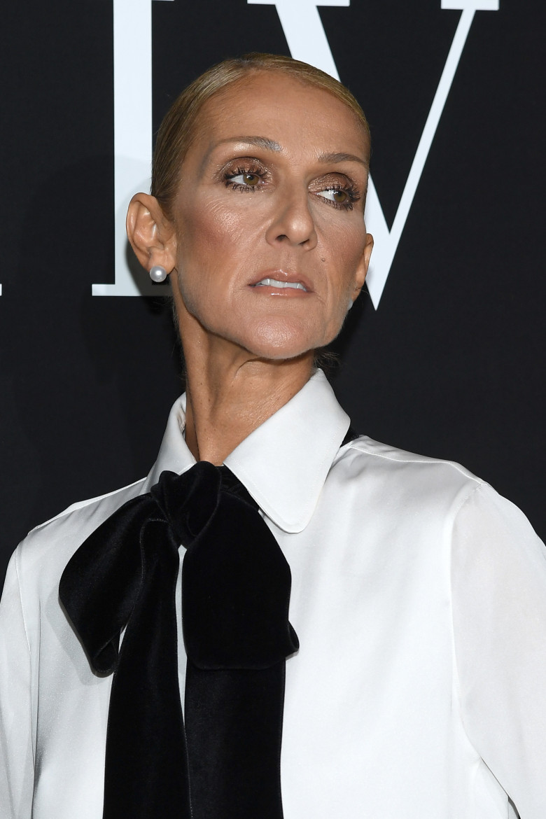 Celine Dion la prezentarea Giorgio Armani Prive Spring Summer 2019