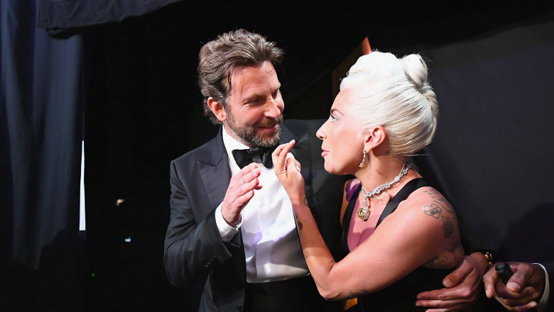 Lady Gaga și Bradley Cooper la premiile Oscar 2019