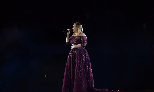 Adele Performs At Wembley Stadium