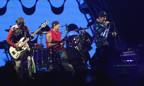 Concert du groupe The Red Hot Chili Peppers lors du festival Lollapalooza ŕ Paris