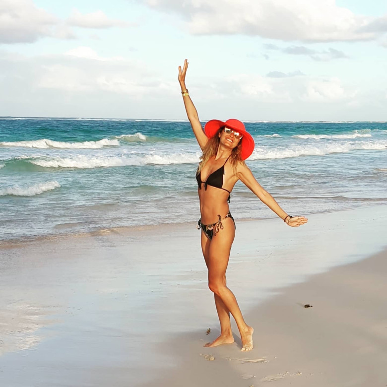 Anca Turcasiu în Punta Cana