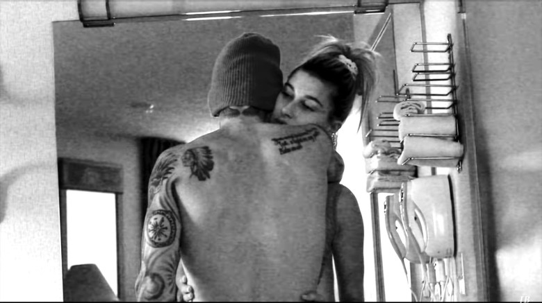 Justin Bieber steams up the screen with wife Hailey in the video for his latest song Anyone (On the Road)
