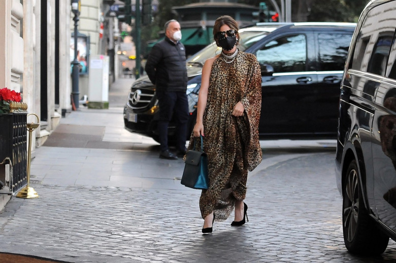 Lady Gaga out and about in Rome