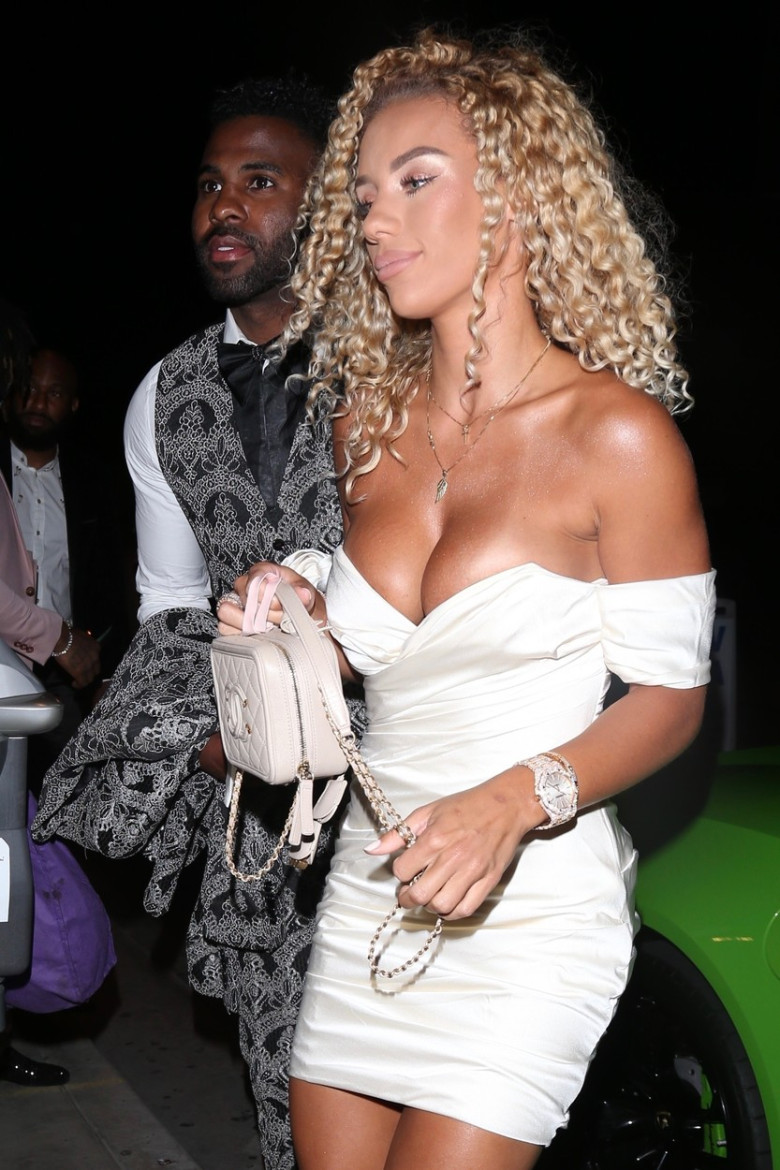Jason Derulo steps out for a date night with his girlfriend Jena Frumes