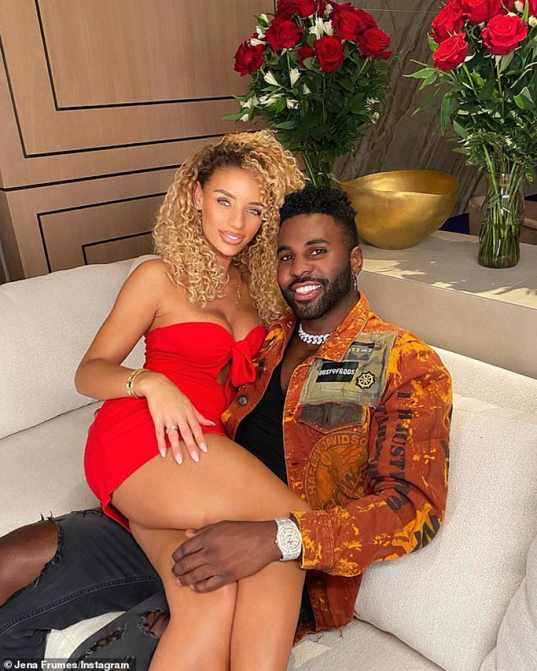 Jason Derulo si Jena Frumes asteapta primul lor copil