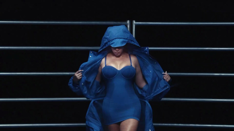 Beyonce promotes her new Ivy Park Rodeo clothing with adidas