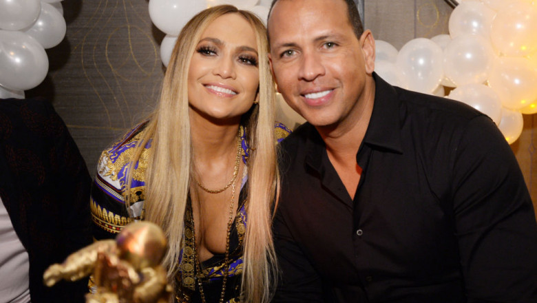 Jennifer Lopez's MTV VMA's Vanguard Award Celebration At Beauty & Essex In NY