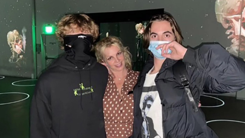 britney spears si copiii ei