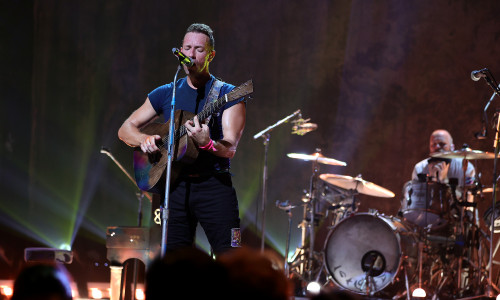 Coldplay Performs Live At The Apollo Theater For SiriusXM And Pandora's Small Stage Series In Harlem, NY
