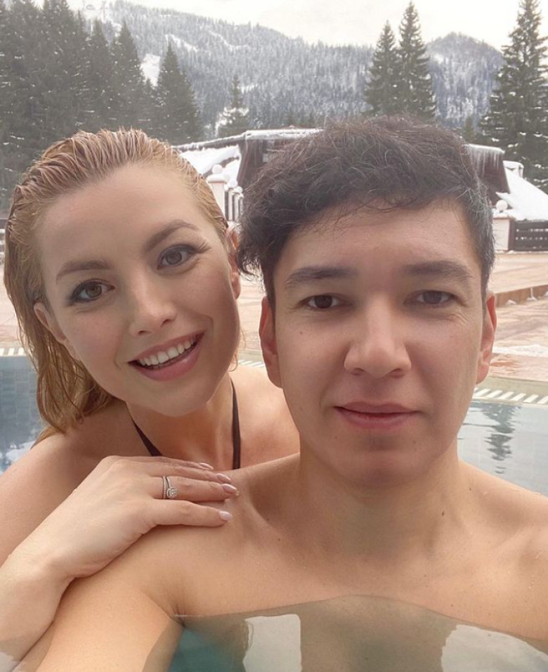 Elena Gheorghe si sotul ei