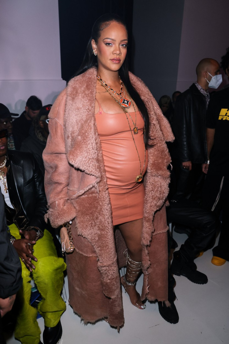 Rihanna și A$AP Rocky la Săptămâna modei din Paris/ Profimedia