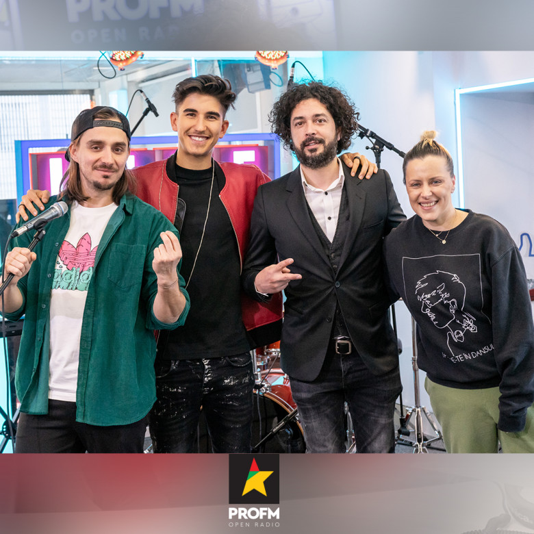 Sebastian Dobrincu și Marius Moga, la Dimineața Blană de la PROFM