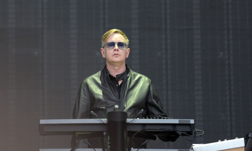 SAINT-DENIS : Depeche Mode performs live