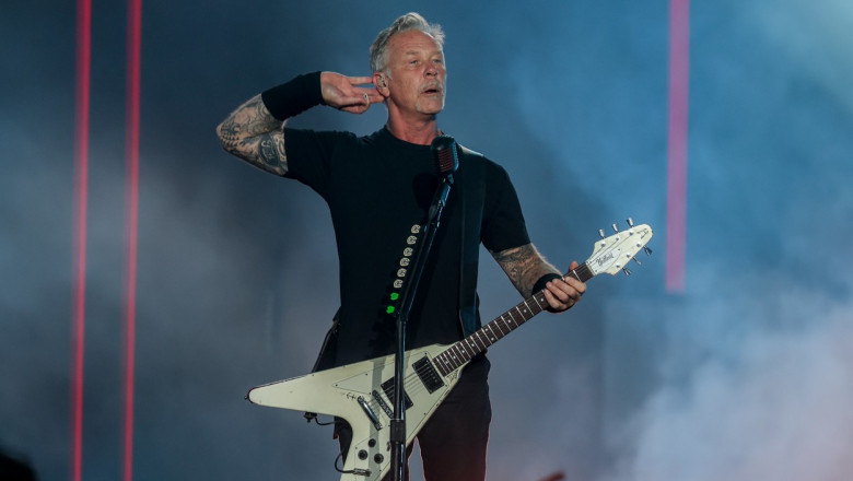 James Hetfield, vocalistul trupei Metallica, a divorțat în secret / Profimedia Images