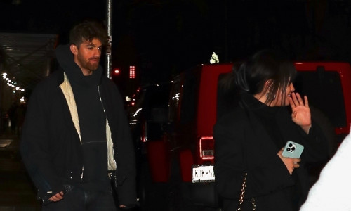 *PREMIUM-EXCLUSIVE* New Couple Selena Gomez and Drew Taggart Enjoy Dinner Date In NYC
