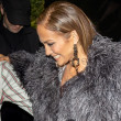 Jennifer Lopez arrives at her Revolve event in LA