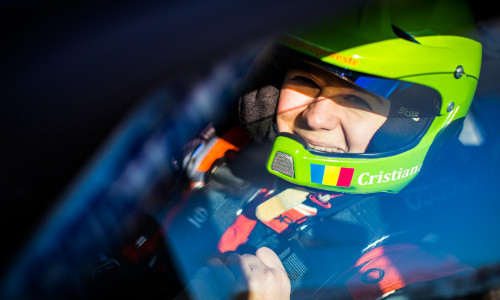 Cristiana Oprea Opel e-Rally Cup 2023 foto Bastien Roux
