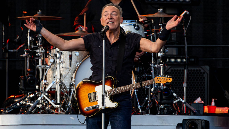 Bruce Springsteen in concert in Monza, Italy - 25 Jul 2023