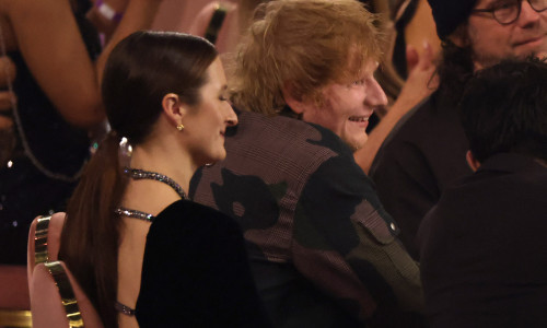 Reacția neașteptată a lui Ed Sheeran când Taylor Swift a primit premiul Grammy/ Profimedia