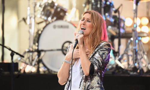 Celine Dion Performs On NBC's 
