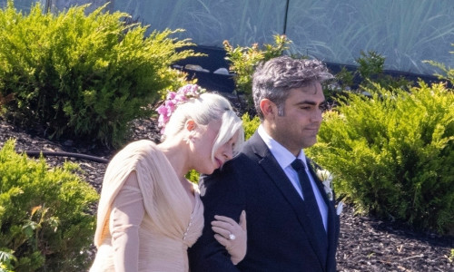 *PREMIUM-EXCLUSIVE* Lady Gaga Looks Radiant as the Maid of Honor at Her Sister’s Seaside Wedding in Maine Alongside Her Partner Michael Polansky ** Web Embargo until 5:24 ET on June 4, 2024**