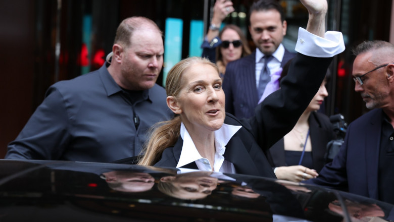 Celine Dion Leaves Her Hotel To Go To The Rehearsal For The 2024 Olympics Ceremony In Paris - 23 Jul 2024