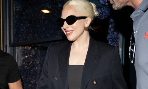 Lady Gaga Coming Out Of ''Laperouse'' Restaurant In Paris - 25 Jul 2024