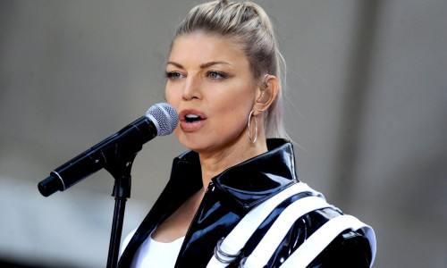 New York, New York, USA. 22nd Sep, 2017. Fergie live on stage during the 'NBC Today Show Citi Concert Series' at Rockefeller Plaza on September 22, 2017 in New York City. Credit: Geisler-Fotopress/Alamy Live News