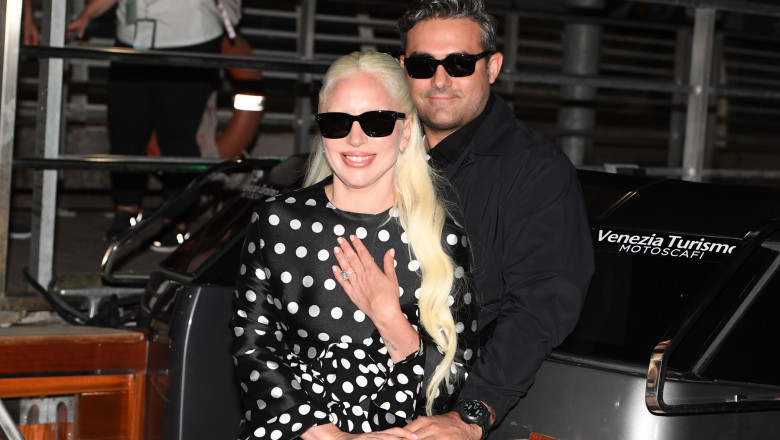 Lady Gaga And Michael Polansky Arrive At Cipriani Hotel During Venice Festival - 2 Sep 2024