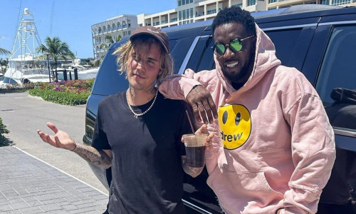 Justin Bieber și Puff Daddy/ Profimedia