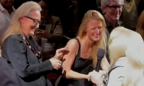 Adele Channels Meryl Streep's Movie Character, Gets Hug From The Star - 2 Nov 2024