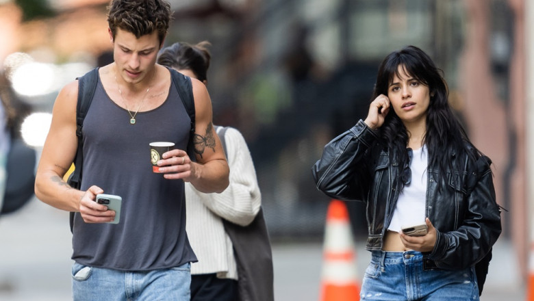 EXCLUSIVE: Shawn Mendes and Camila Cabello are Still Going Strong as They are Spotted on a Coffee Date in New York City.