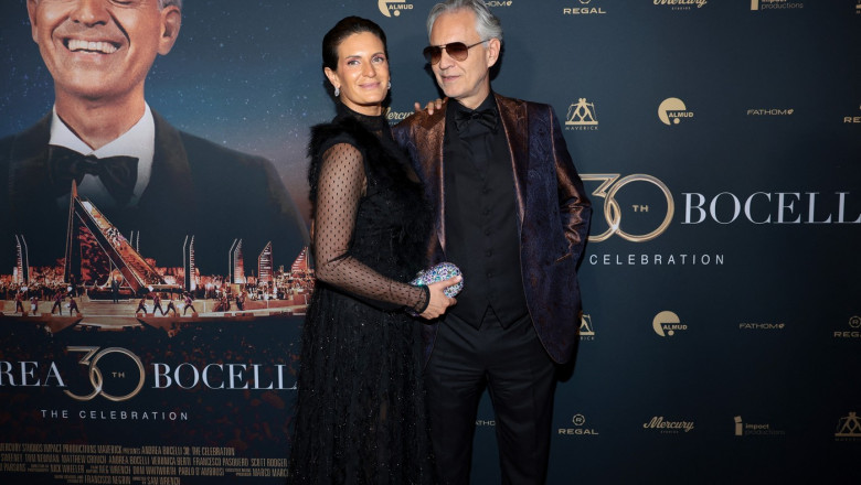 Andrea Bocelli și Veronica Berti Profimedia Images (6)