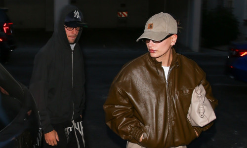 *EXCLUSIVE* New Parents Justin Bieber and Hailey Enjoy a Well-Deserved Spa Night at Pellequr!