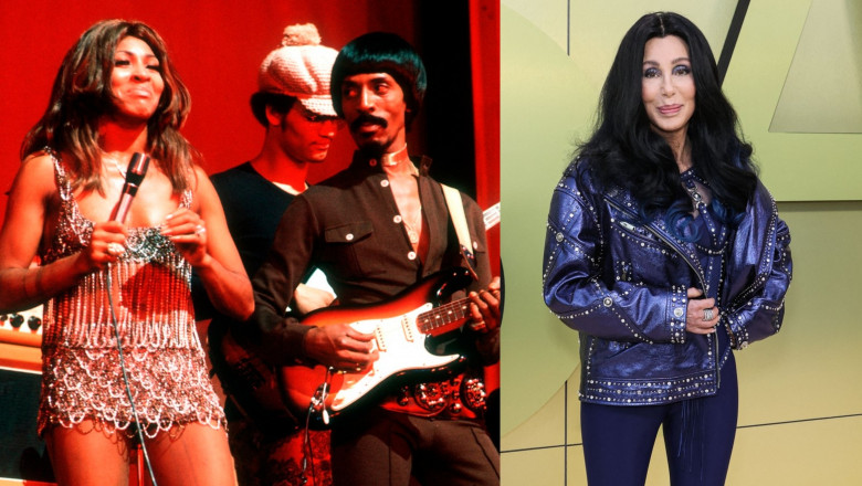 tina turner, ike turner, cher