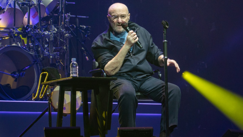 Phil Collins And Genesis At Utilita Arena In Birmingham On First Night Of The Last Domino! Tour