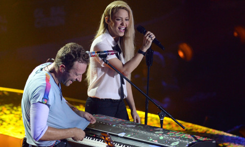 Shakira și Chris Martin/ Profimedia