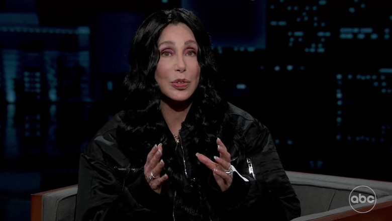 Cher reprimands Jimmy Kimmel, telling him: “This is so dumb,” during her first ever appearance on Jimmy Kimmel Live!
