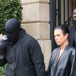 Kanye West and Bianca Censori leave their hotel hand in hand in Paris