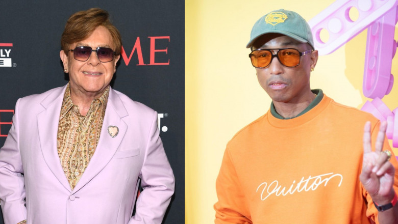 elton john, pharrell williams