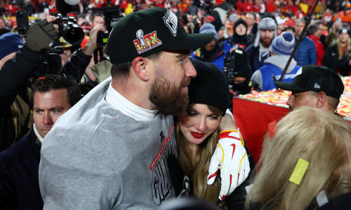 Taylor Swift și Travis Kelce/ Profimedia