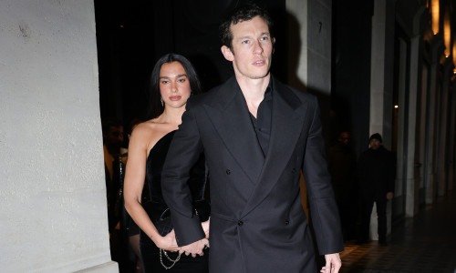 Dua Lipa și Callum Turner/ Profimedia