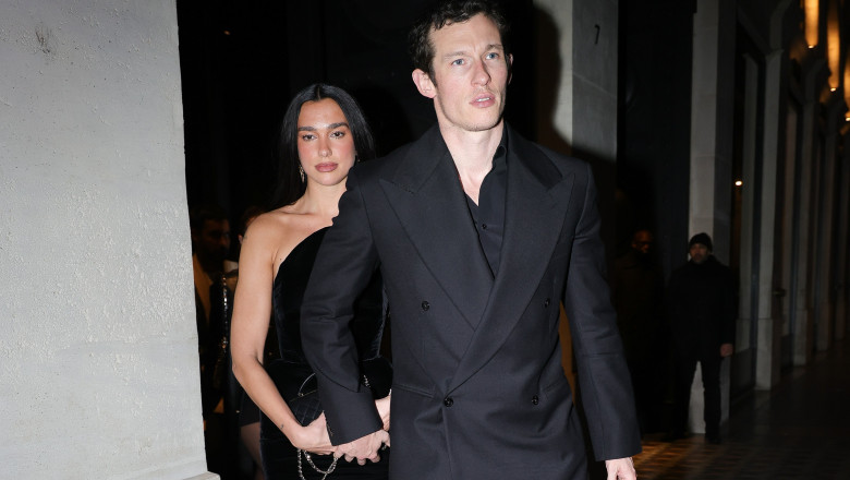 Dua Lipa și Callum Turner/ Profimedia