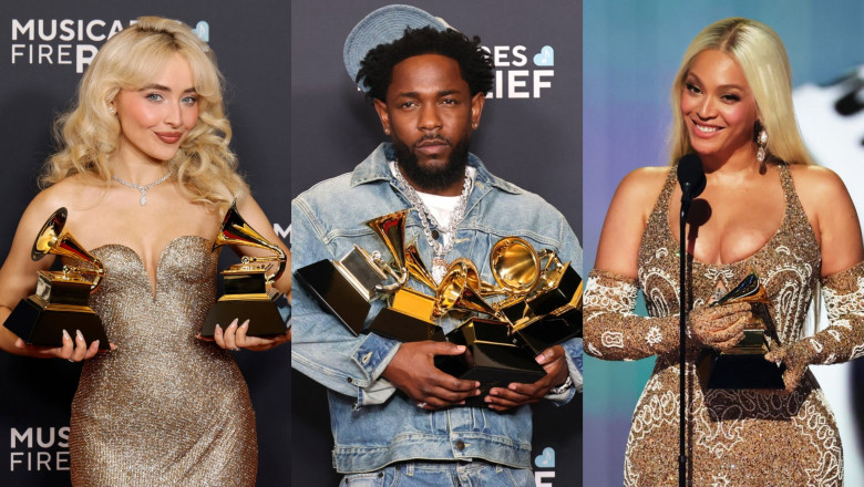 sabrina carpenter, kendrick lamar, beyonce