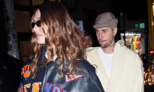 Justin and Hailey Bieber Are Spotted Headed to The Knicks vs The Lakers Game in New York City