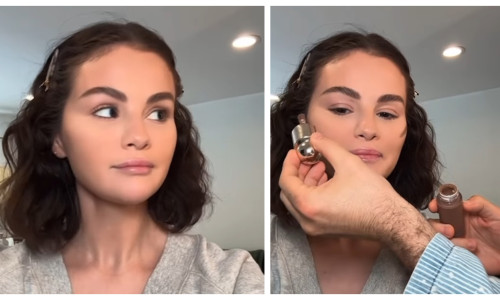 Selena Gomez l-a lăsat pe iubitul ei să o machieze