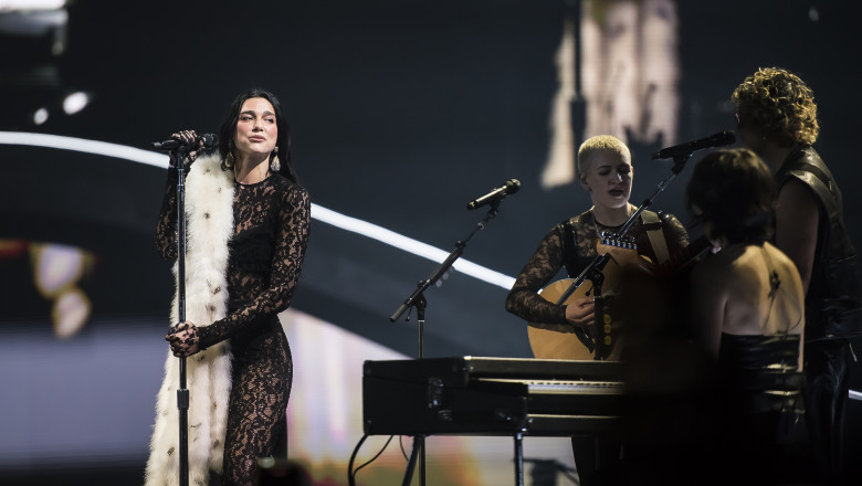 Dua Lipa Performs In Melbourne