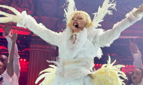 Lady Gaga Turns Up the Heat with Daring Looks During Her Day One Coachella Headlining Set!