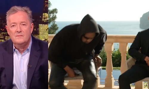 Momentul când Kanye West părăsește furios interviul cu Piers Morgan/ Captură video