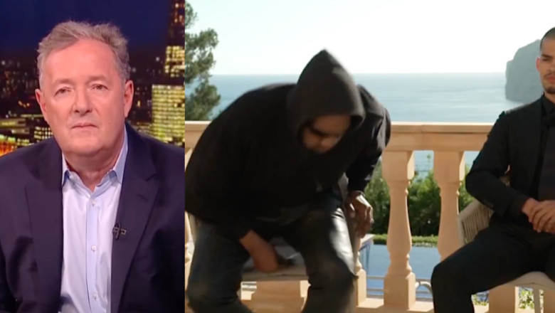 Momentul când Kanye West părăsește furios interviul cu Piers Morgan/ Captură video